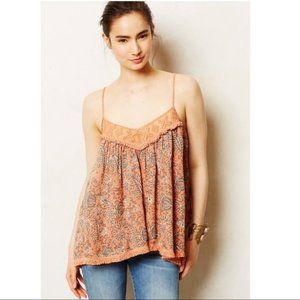 Lilka Anthropologie Women's Embroidered Top XS